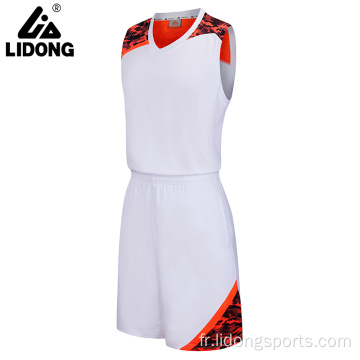 Dernier uniforme de basket-ball de basket-ball de basket